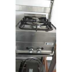 Cucina 2 fuochi a gas da appoggio serie 65