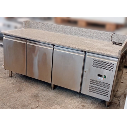 Banco pizza refrigerato 1 porta e 1 cassettiera TVP PZ1610TN 230V 50HZ 150X80