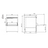 Lavastoviglie  Eco 50 cesto 50x50 trifase nuova