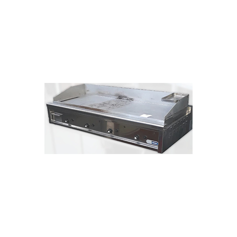 Fry top piastra gas liscia 120×50 piano 115×44