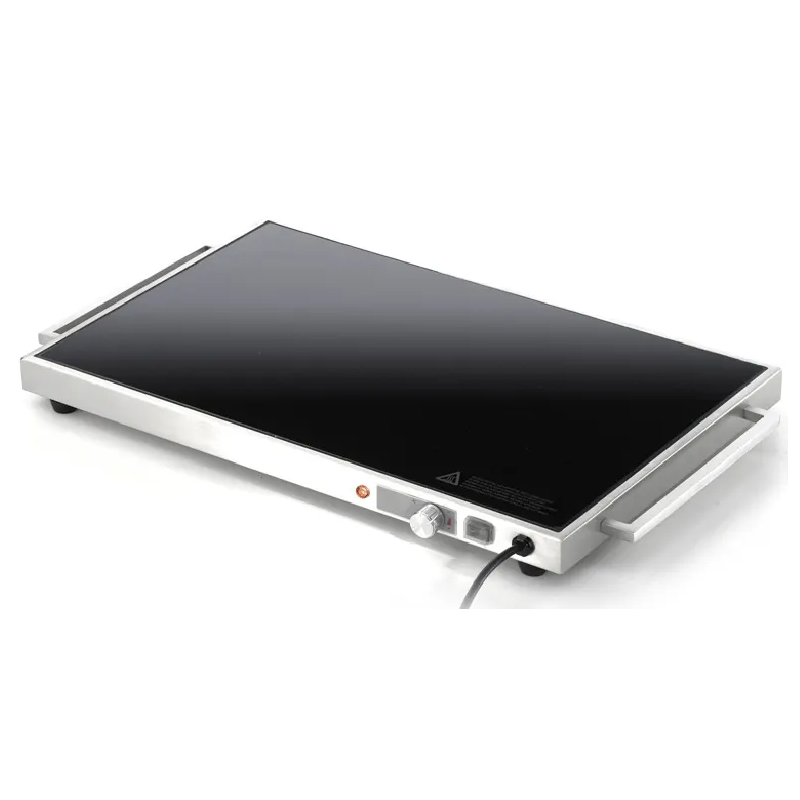 Piastra riscaldante 55×35 per pizza, cornetti, buffet in genere