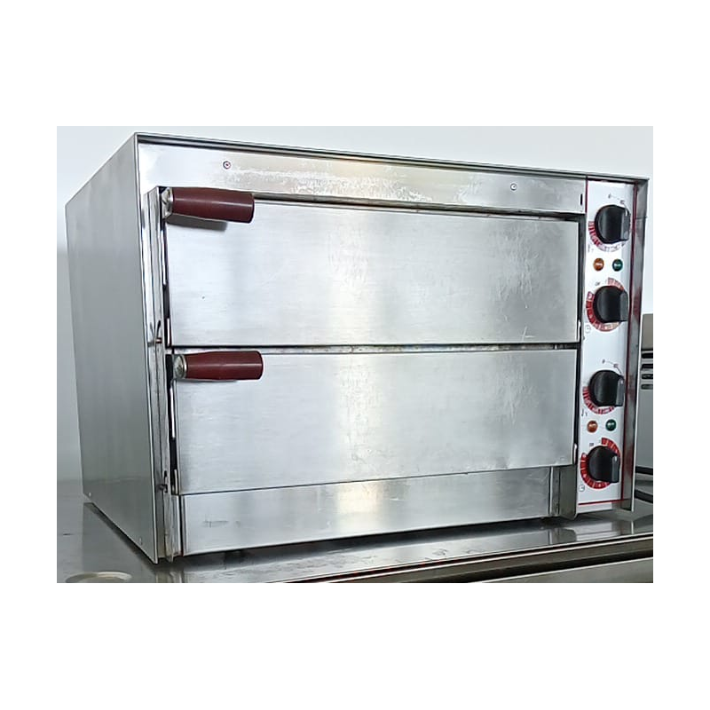 Forno Pizza elettrico doppia camera 1+1