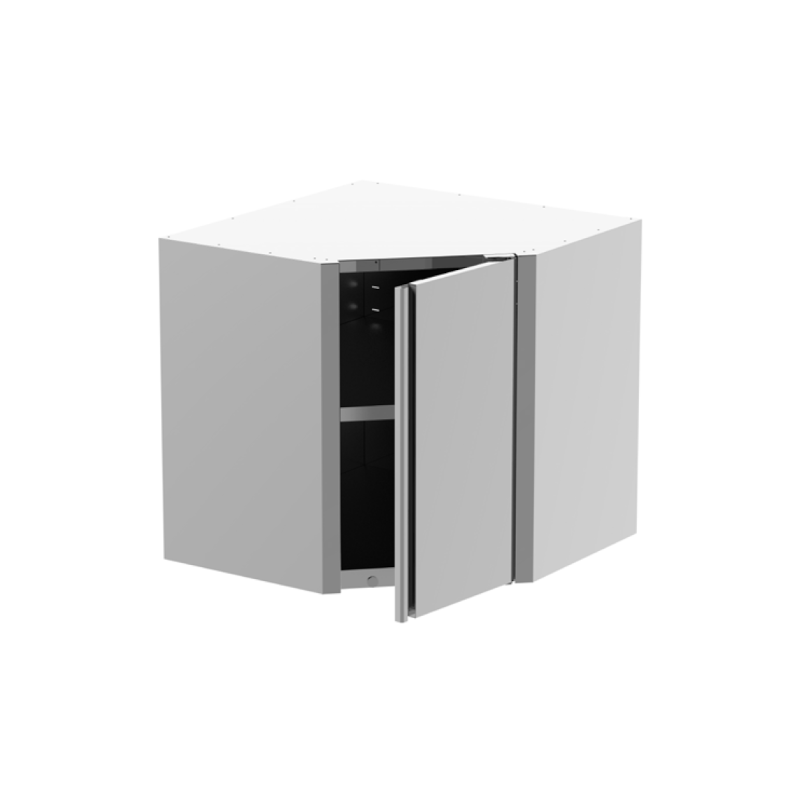 Pensile inox ad angolo Ilsa 70x70x40x60h