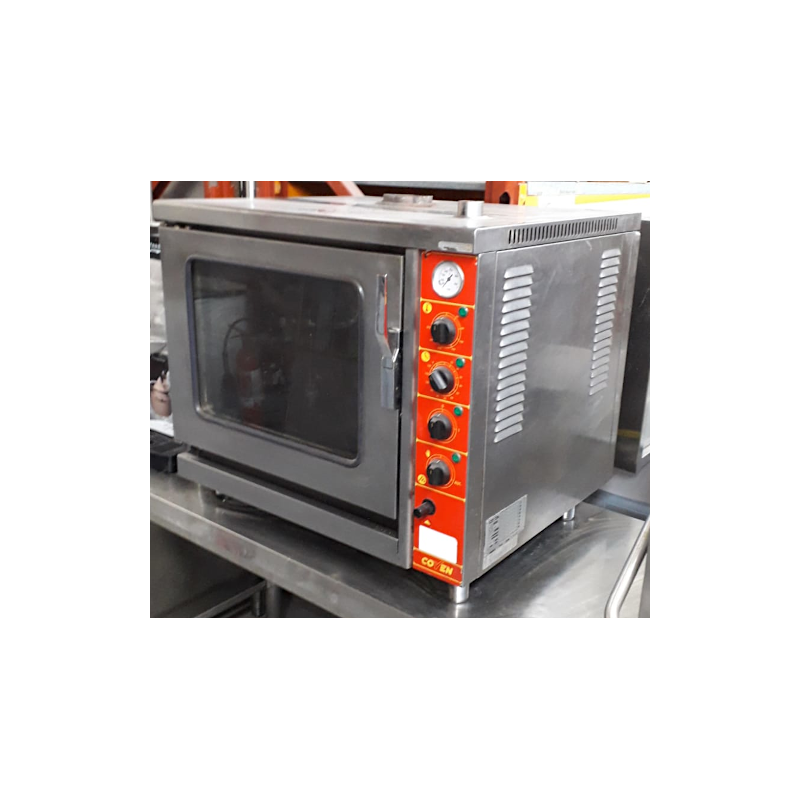 Forno a gas 5 teglie GN 1/1 a convezione con umidificatore