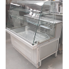 Banco vetrina refrigerato snack bar 1300×85 cm
