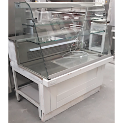 Banco vetrina refrigerato snack bar 1300×85 cm