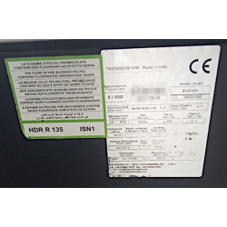 Frigo vetrina espositore refrigerato 120 cm.