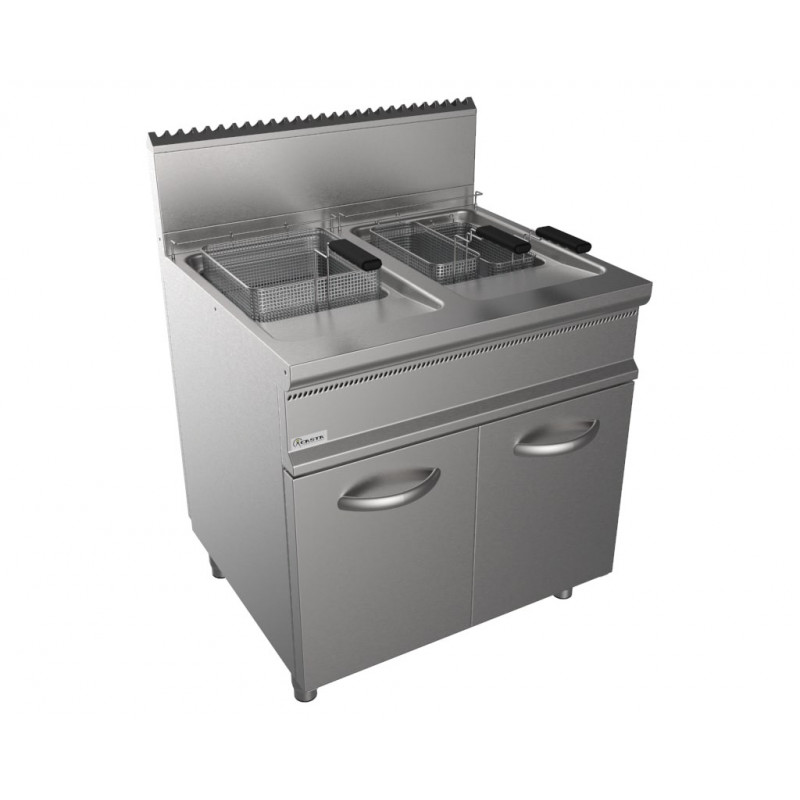 Friggitrice a gas 2 vasche 17+17 lt Friggitrice a gas 2 vasche 17+17 lt