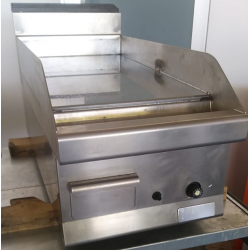 Piastra fry-top gas da appoggio 40x90 piastra al cromo 68x39