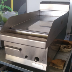 Piastra fry-top gas da appoggio 40x90 piastra al cromo 68x39