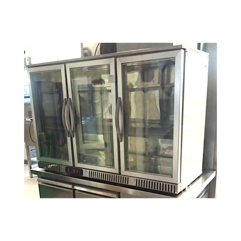 Frigo vetrina backbar 3 porte 134x52x90h
