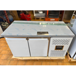Banco refrigerato senza alzatina BRI GN2100TN 230V 136X70
